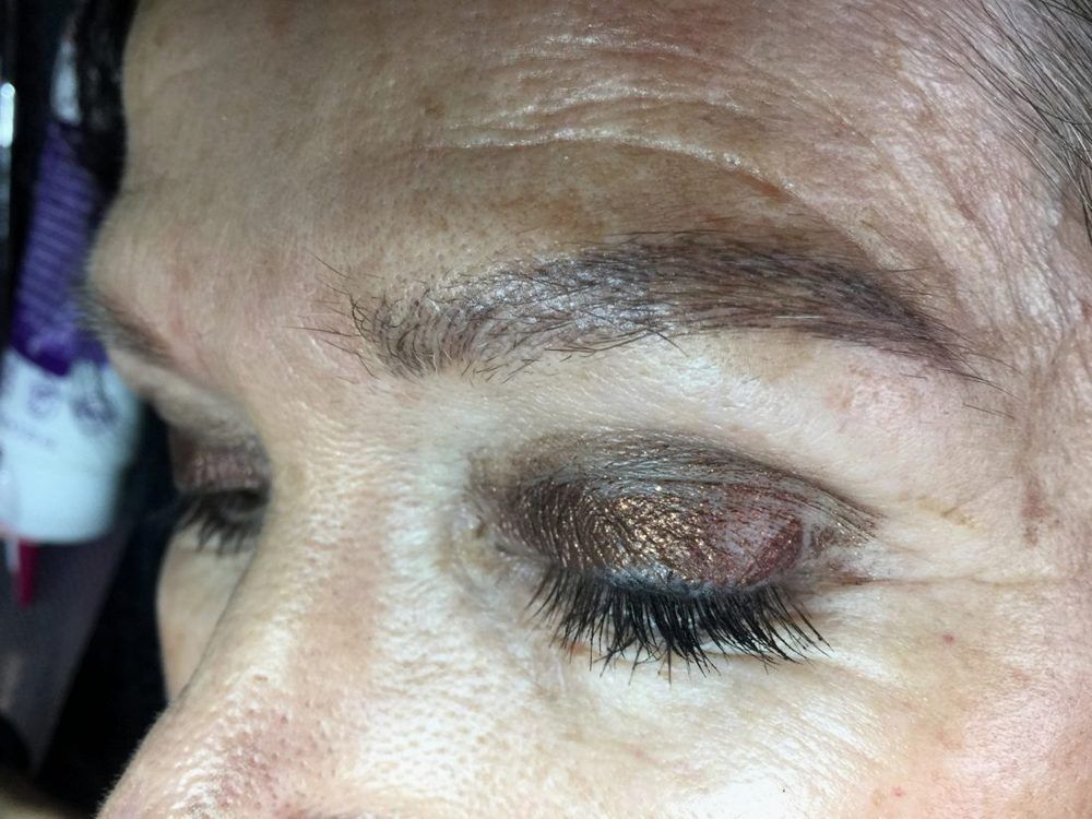 Brows on mature skin by Elnari, permanent makeup Pretoria
