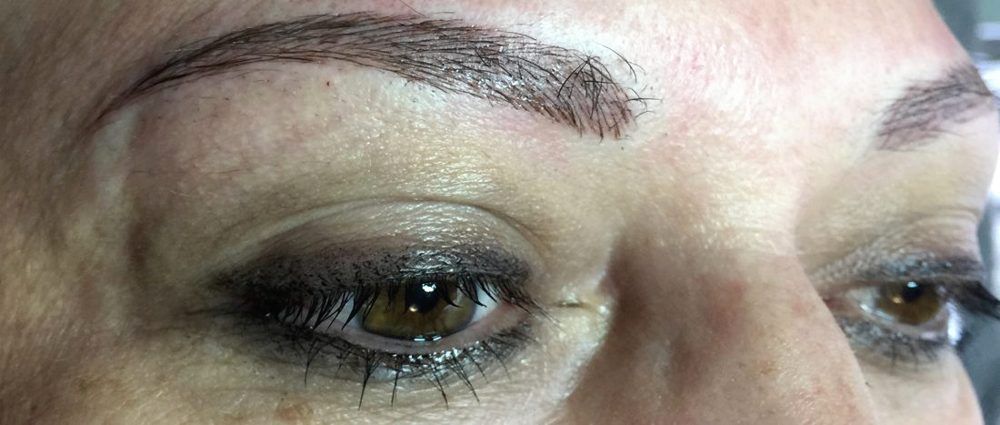 Hair-stroke brows by Elnari, permanent makeup Pretoria