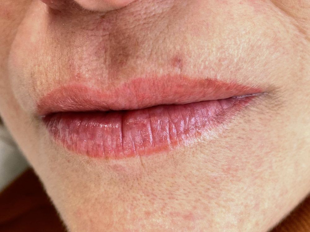 Lip blush · coral by Elnari, permanent makeup Pretoria