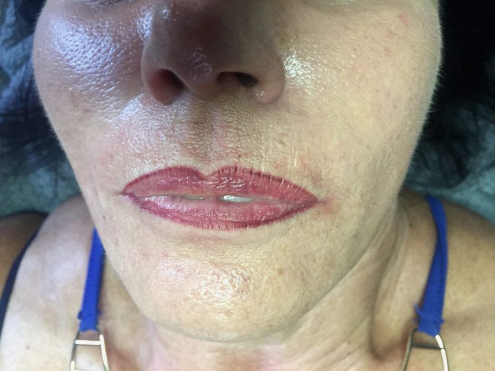 Lip liner by Elnari, permanent makeup Pretoria